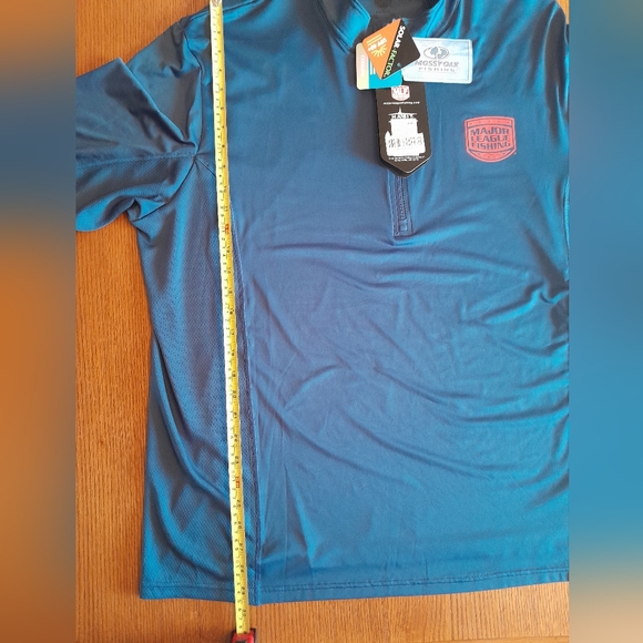 - Major League Fishing MLF Long Sleeve 1/4 Zip Performance Layer Habit Siz… - Picture 5 of 16